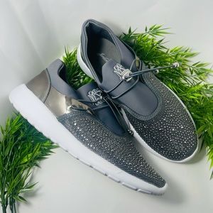 Sparkly monogrammed shoes DSM qupid